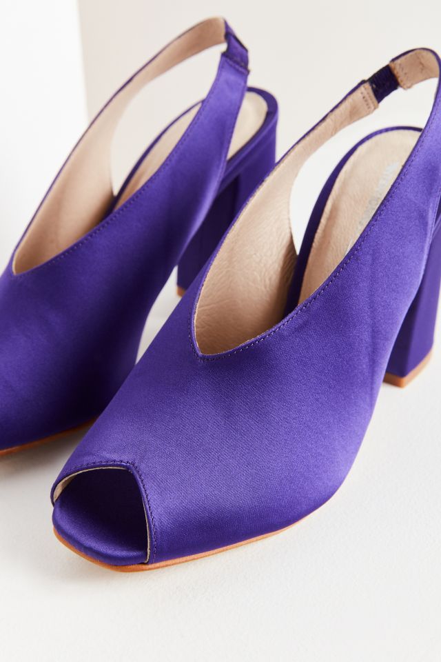 Intentionally Blank State Slingback Heel #2