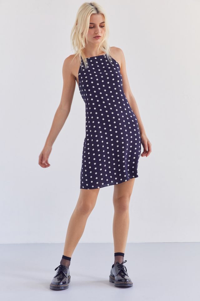 Robe trapèze à pois Kimchi Blue #2