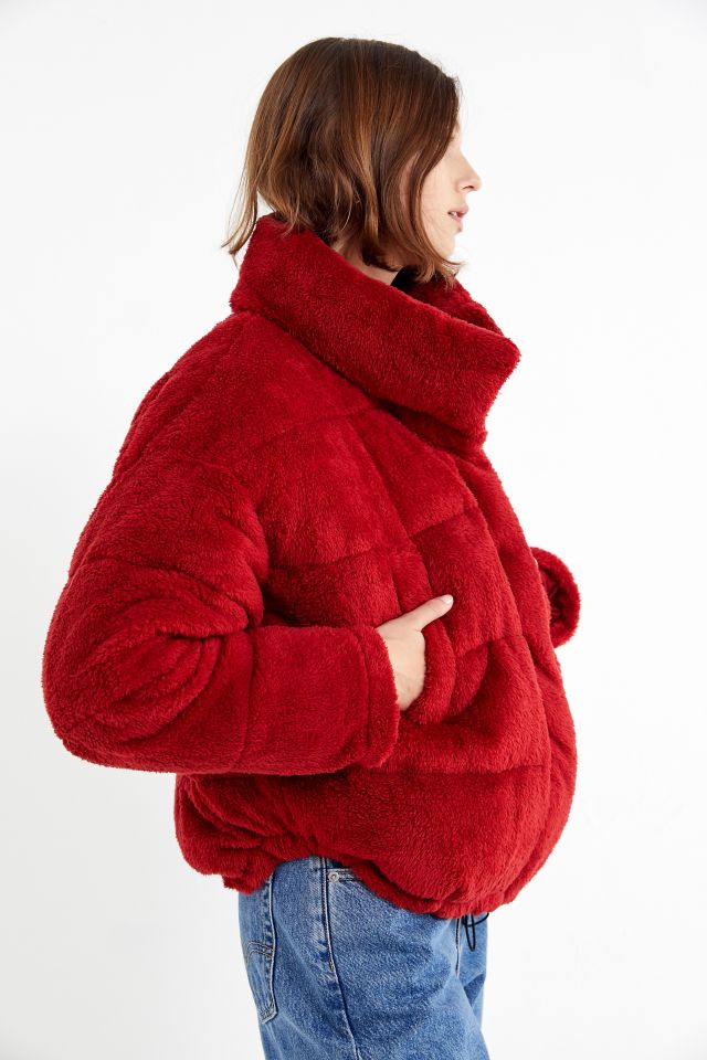 Light Before Dark Teddy Puffer Jacket #1