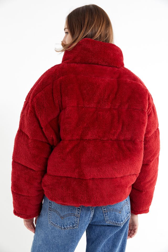 Light Before Dark Teddy Puffer Jacket #2