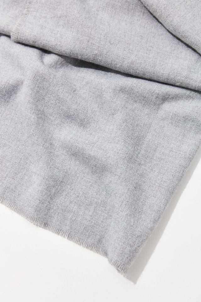 Écharpe couverture tissée brossée #1