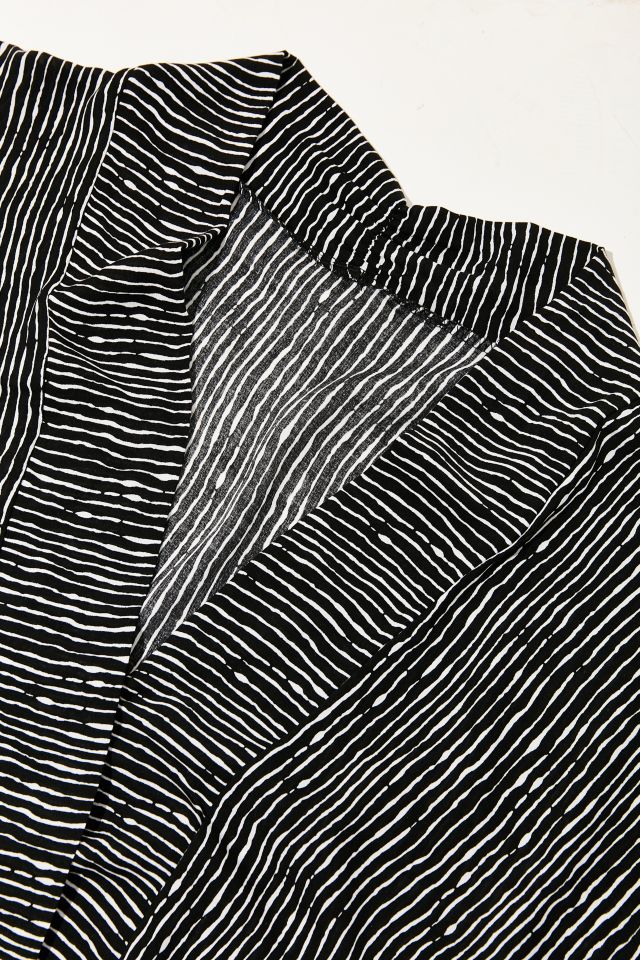 Striped Long Kimono #2