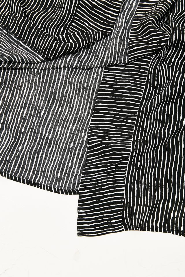 Striped Long Kimono #4