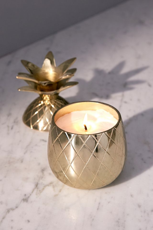 Gold Pineapple Candle Urban Outfitters Canada