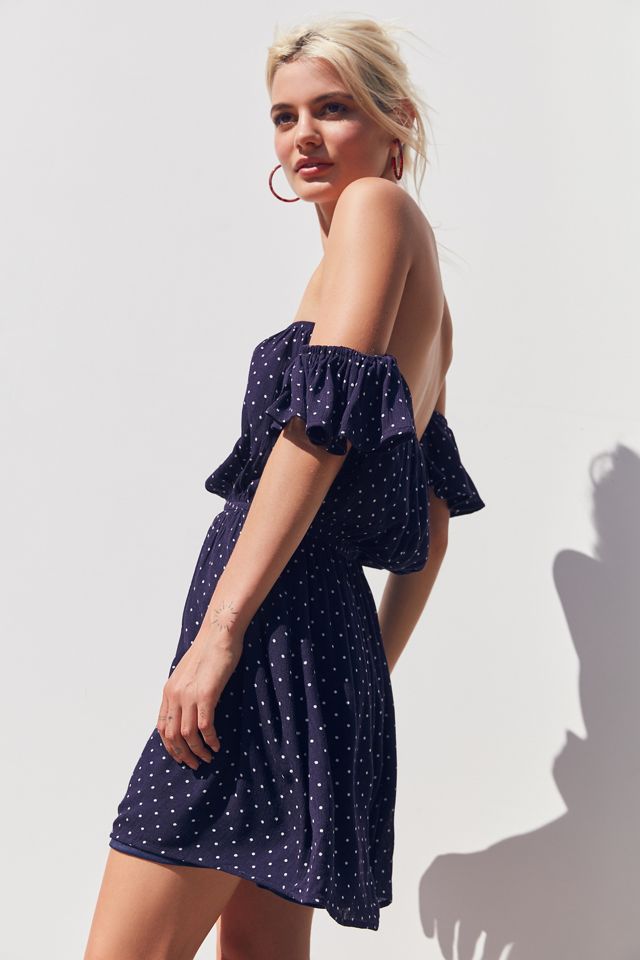 Kimchi Blue Off-The-Shoulder Ruffle Sleeve Dress #2