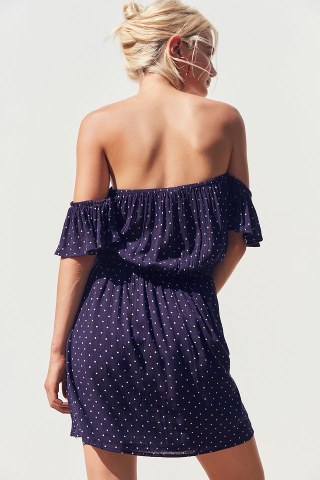 Kimchi Blue Off-The-Shoulder Ruffle Sleeve Dress #3