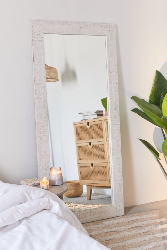 Ashton Mango Wood Full Length Mirror | Urban Outfitters