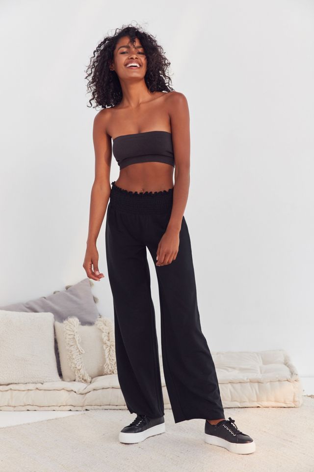 Out From Under Aubree Wide-Leg Cinched Waist Sweatpant #4