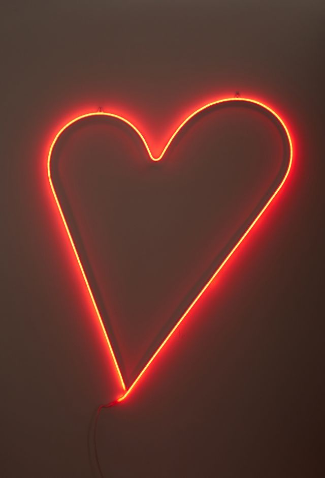 Big Heart Neon Sign #1