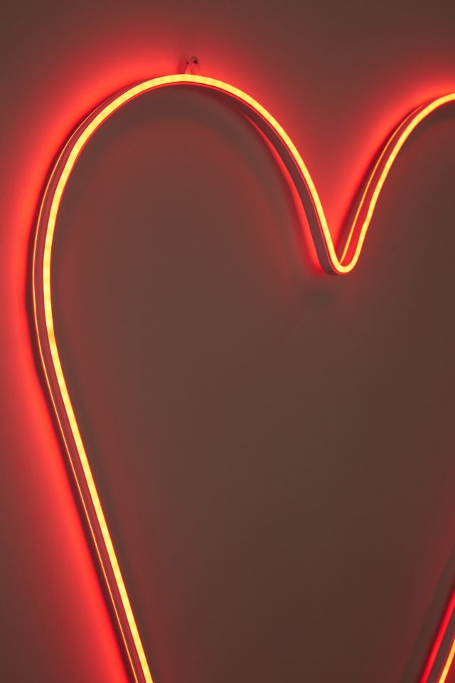 Big Heart Neon Sign #2