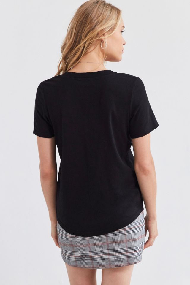 Truly Madly Deeply O-Ring V-Neck Tee #1