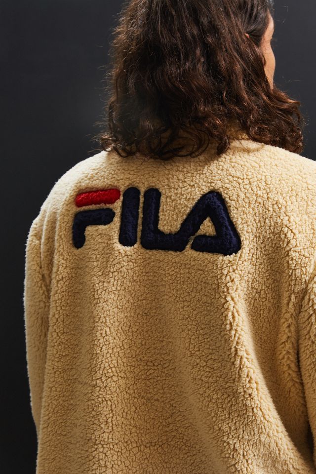 FILA Finlay Polar Fleece Full Zip Sweatshirt