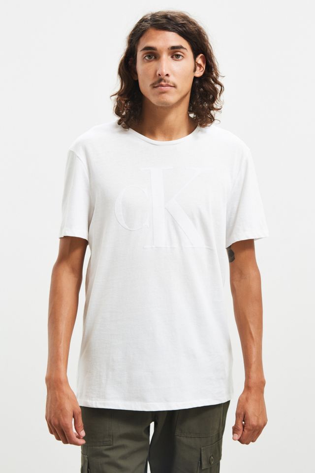 Calvin Klein Flocked Logo Tee #1