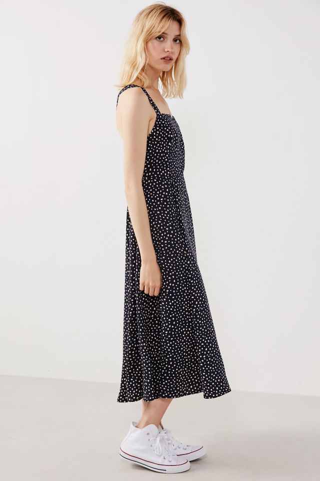 Kimchi Blue Square-Neck Printed Midi Dress #4