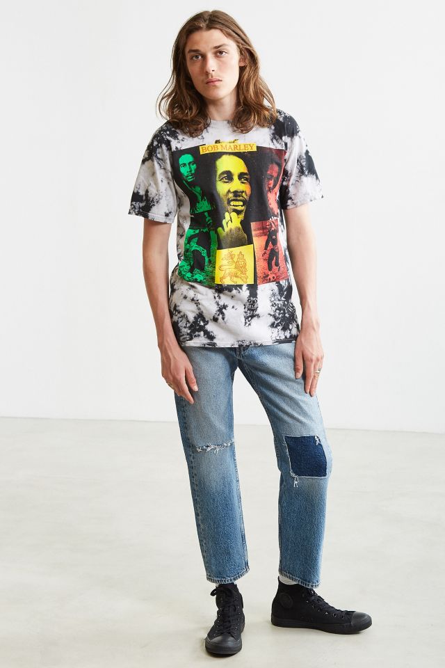 Bob Marley Collage Dye Tee #5