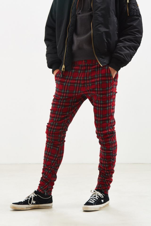 Uo tartan best sale skinny pant