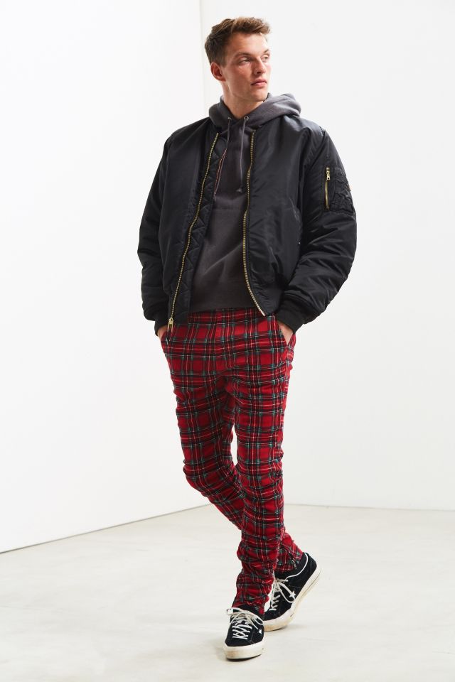 UO Tartan Stacked Pant #5