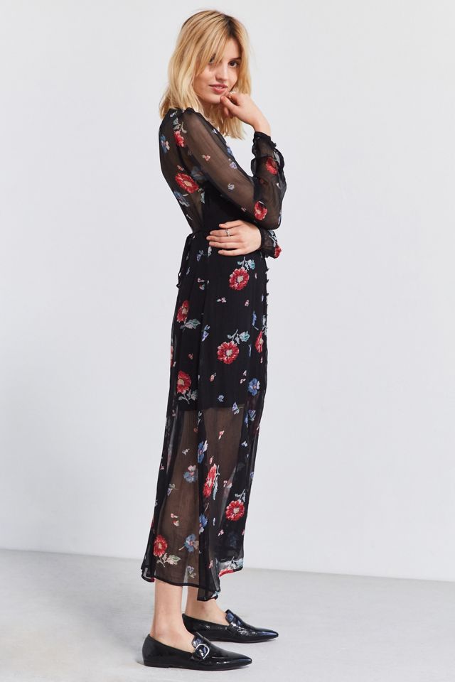 Kimchi Blue Linda Lynn Long-Sleeve Sheer Maxi Dress #2