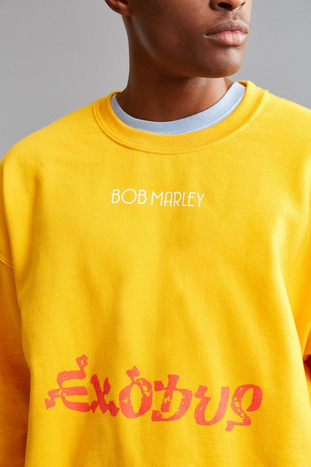 Bob Marley Exodus 40 Crew Neck Sweatshirt | Urban Outfitters