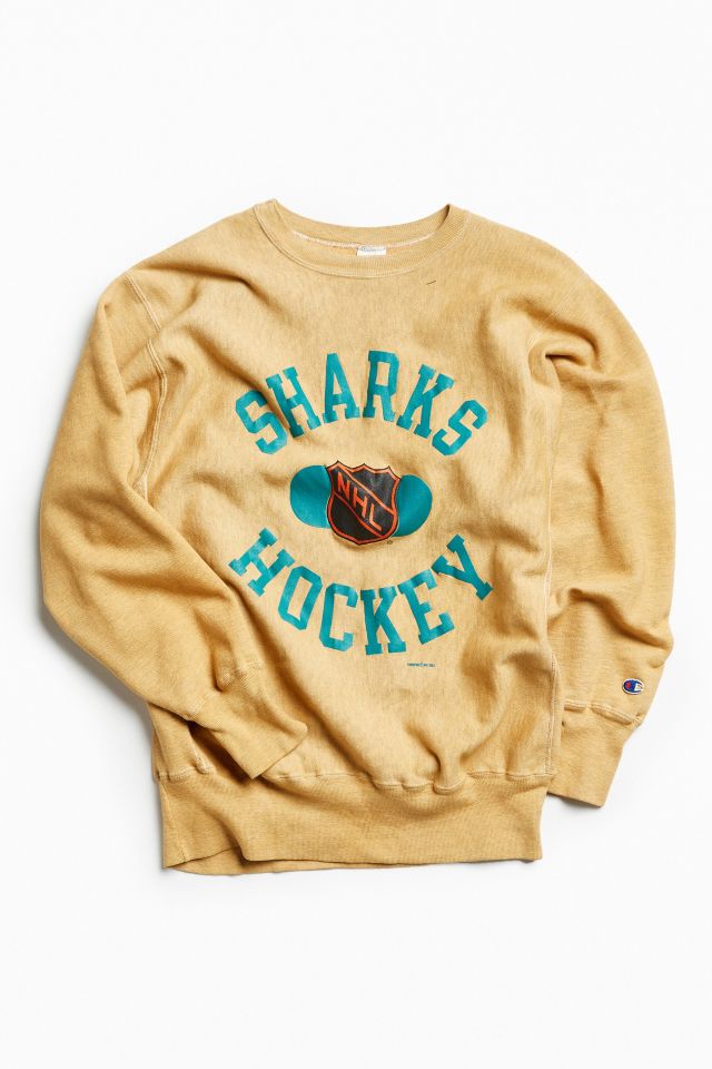 Vintage Champion San Jose Sharks Crew Neck Sweatshirt