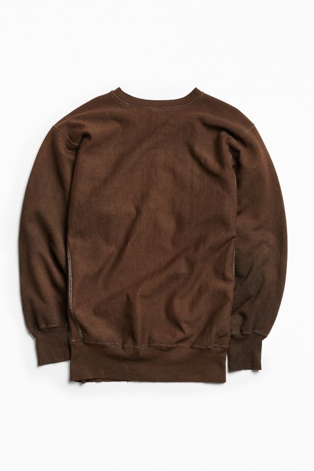 Vintage Champion Chocolate Brown Crew Neck Sweatshirt