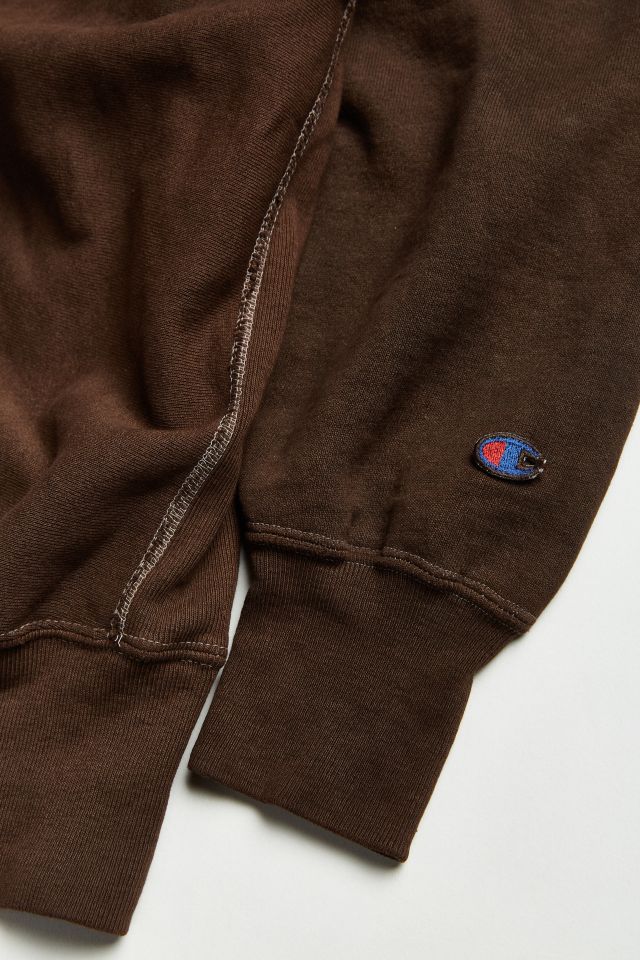 Vintage Champion Chocolate Brown Crew Neck Sweatshirt #2