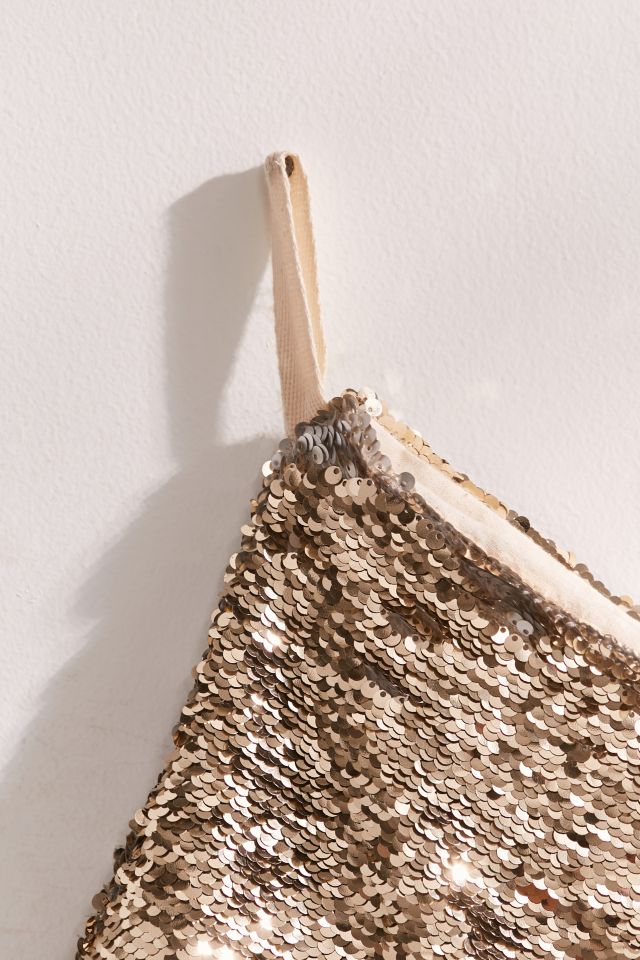 Mermaid Reversible Sequin Holiday Stocking #3