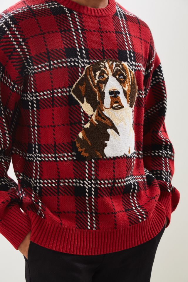 UO Tartan Crew Neck Sweater #1