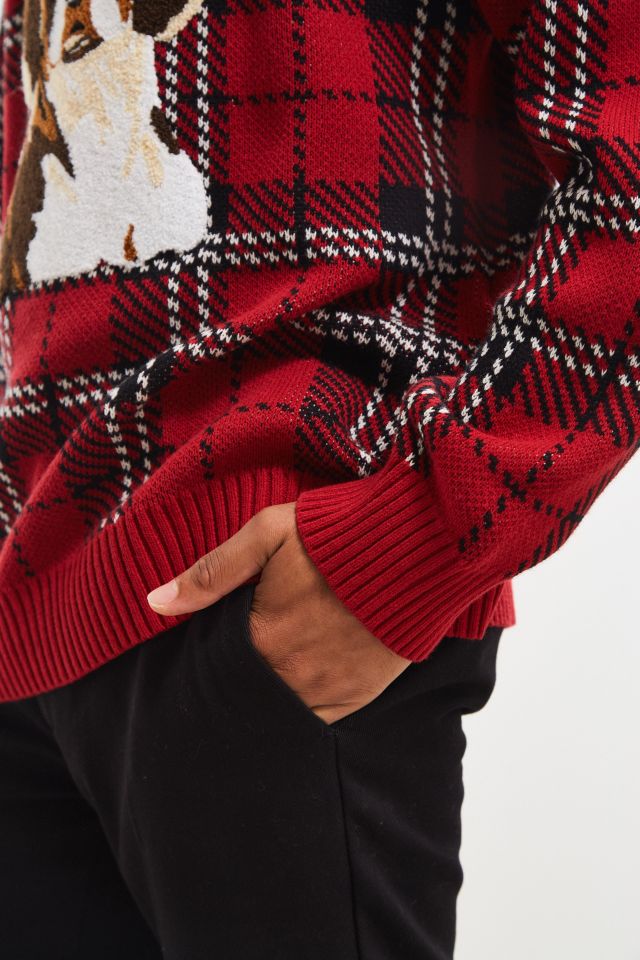 UO Tartan Crew Neck Sweater #4