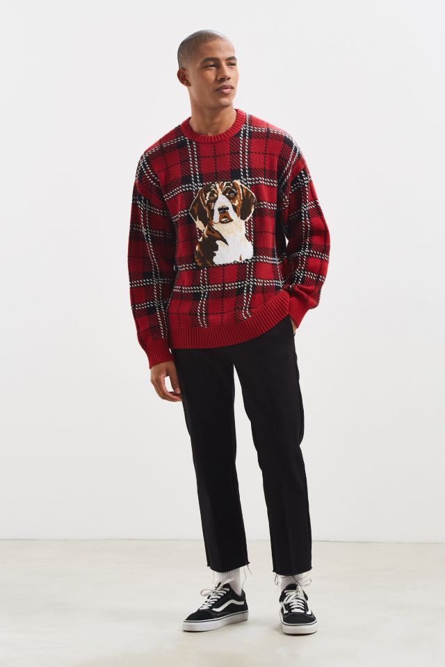 UO Tartan Crew Neck Sweater #5