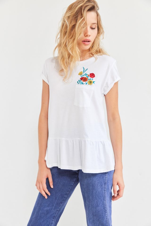 Future State Wildflower Peplum Tee #1