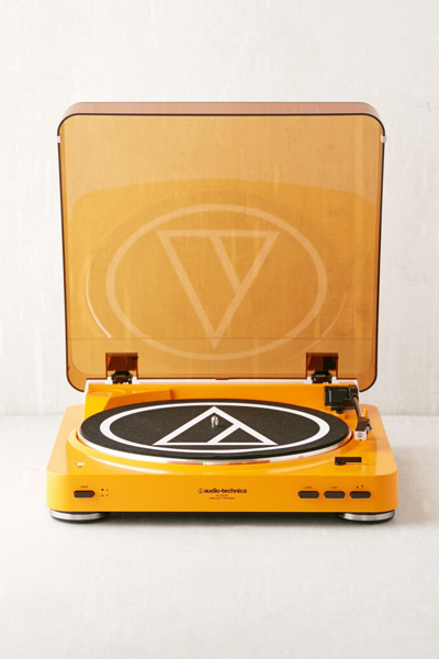 Audio-Technica UO Exclusive Pumpkin AT-LP60 Bluetooth Record