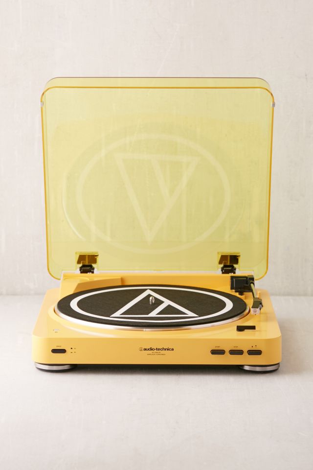 Audio-Technica X UO Mellow Yellow AT-LP60 Bluetooth Record Player