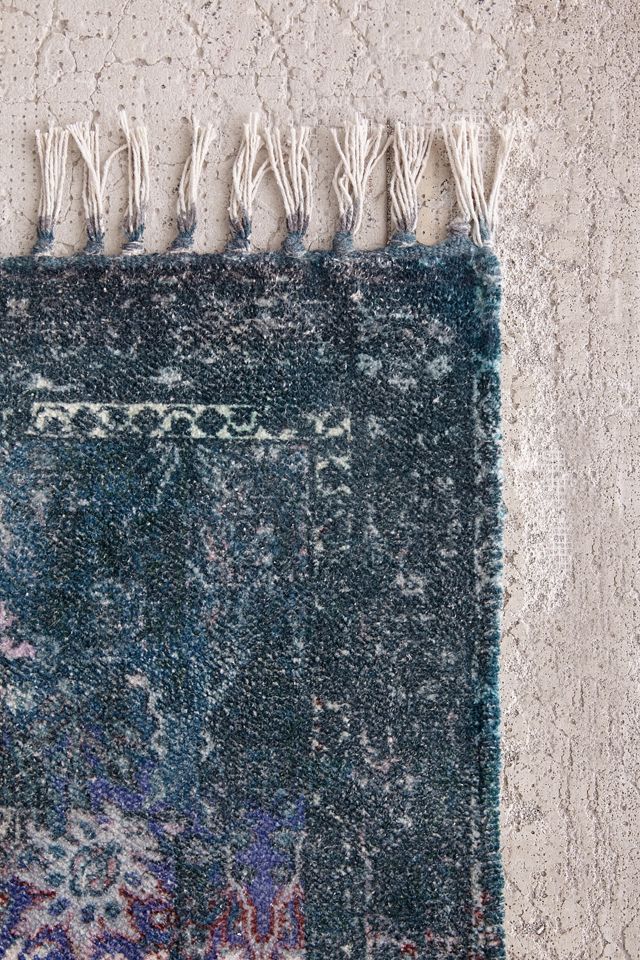 Isolde Distressed Print Chenille Rug #4