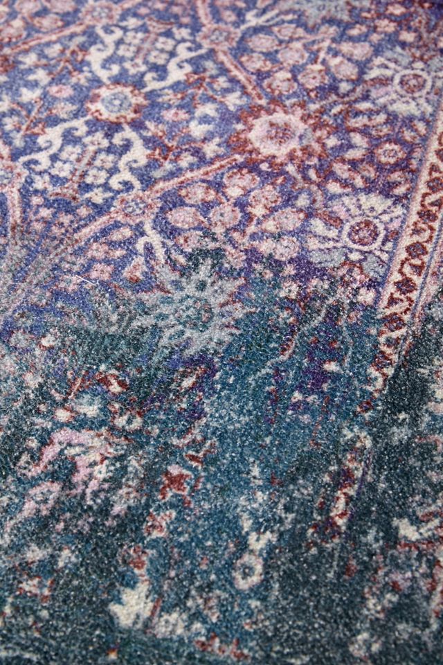 Isolde Distressed Print Chenille Rug #5