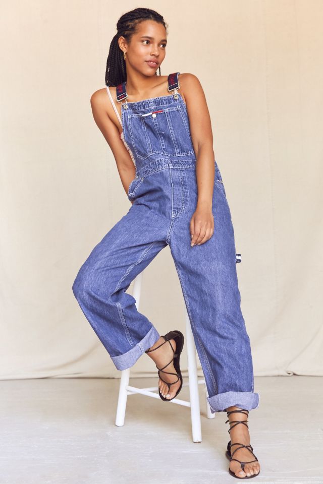 Tommy hilfiger hot sale jean overalls