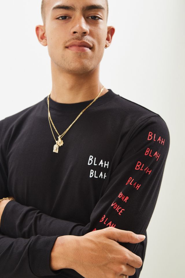 Lazy Oaf Blah Blah Long Sleeve Tee #1