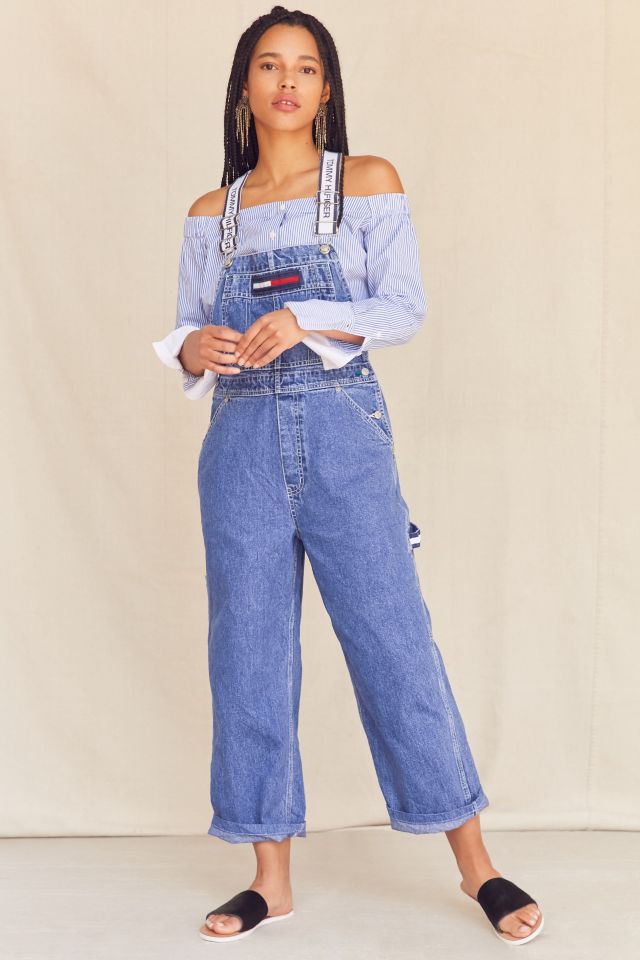 Vintage Tommy Hilfiger ‘90s Carpenter Pocket Denim Overall | Urban ...