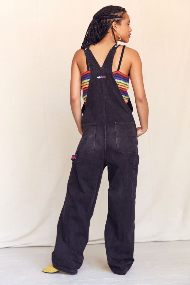 Vintage 90s No Excuses Black Denim Overalls – XL/XXL → Hotbox Vintage