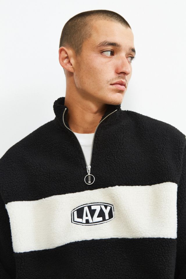 Lazy Oaf Polar Fleece Zip Sweatshirt | Urban Outfitters