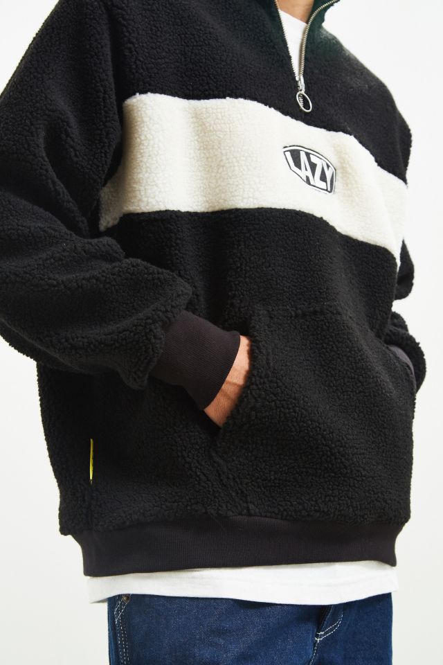 Lazy Oaf Polar Fleece Zip Sweatshirt