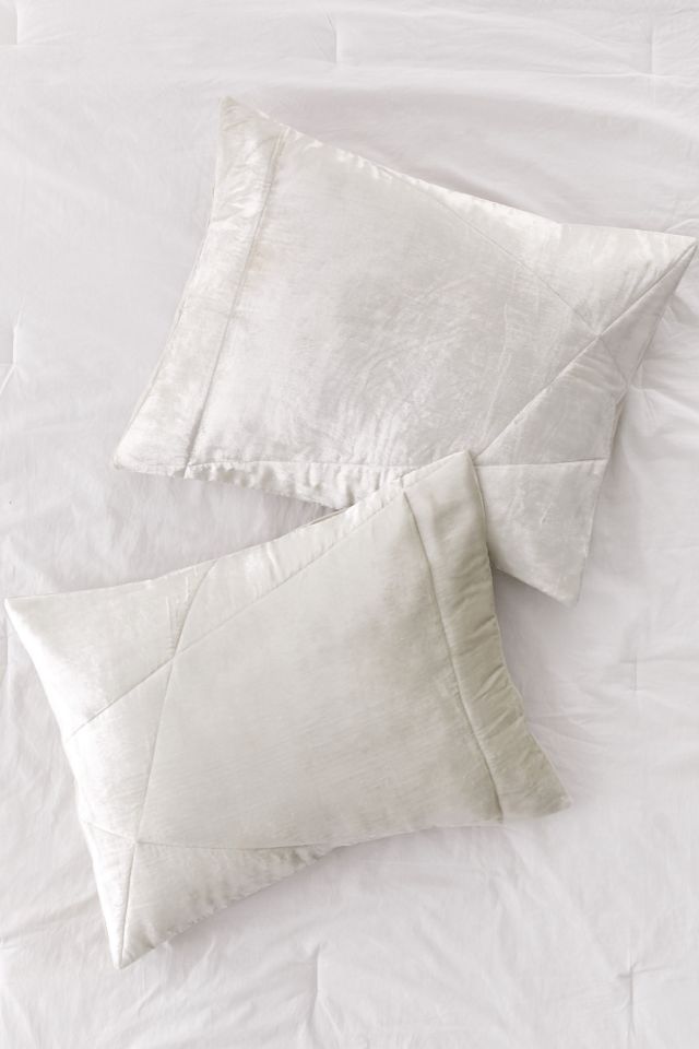 Skye Crushed Velvet Sham Set #1