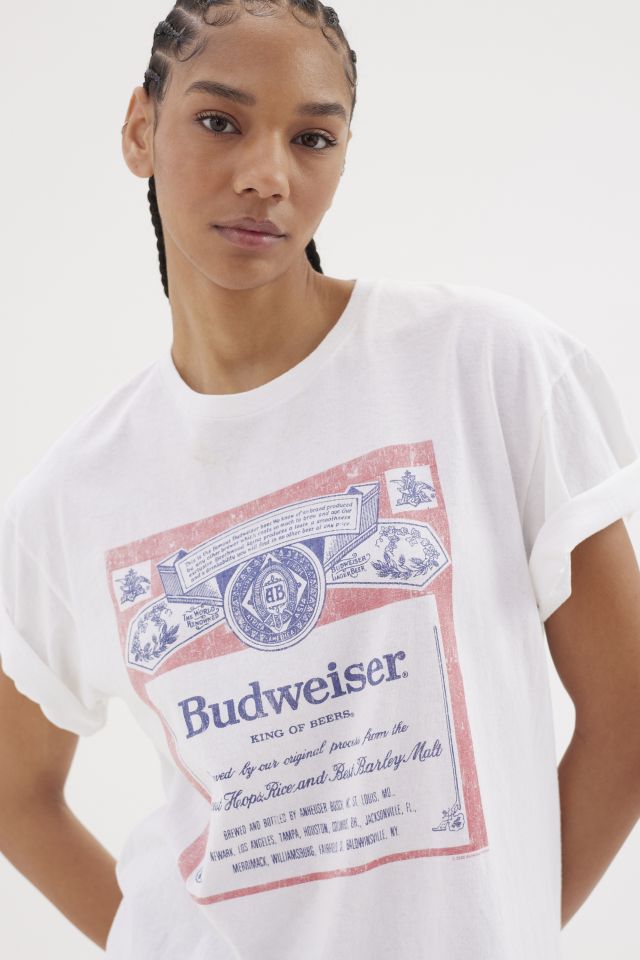 old school budweiser shirt