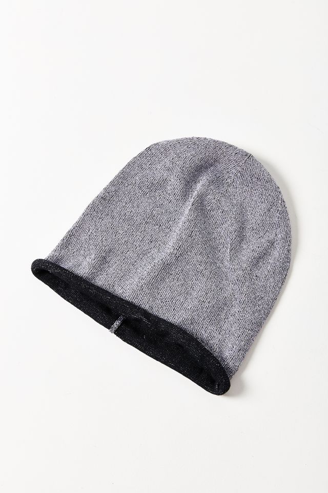 Rolled Edge Metallic Beanie #1