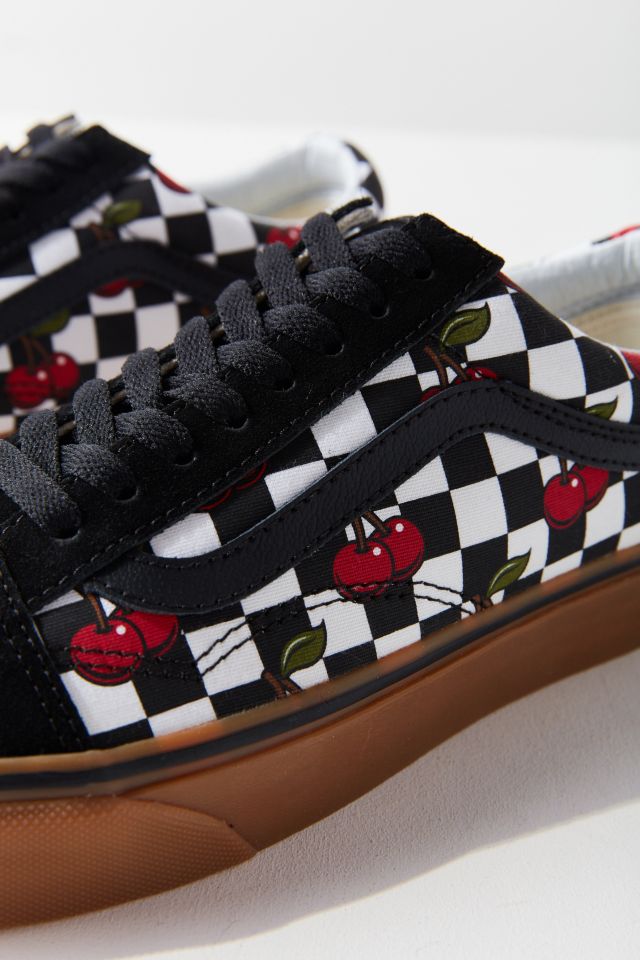 Vans Cherry Checkerboard Old Skool Sneaker #3