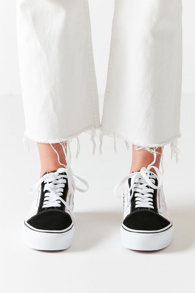 Vans Checkerboard Platform Old Skool Sneaker #2