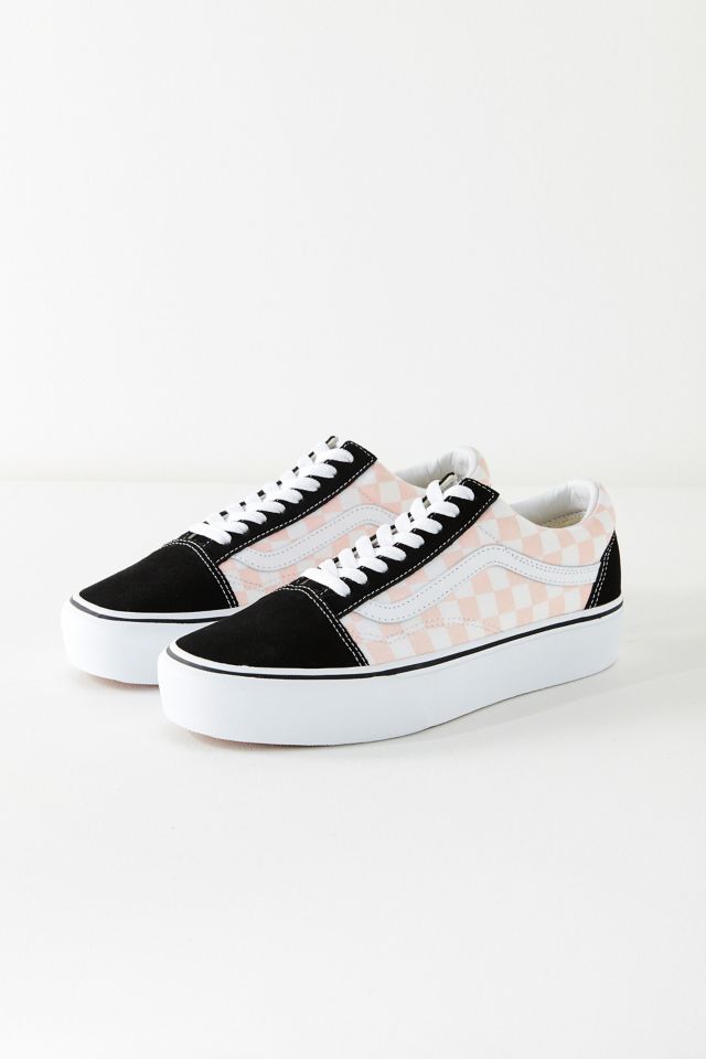 Vans Checkerboard Platform Old Skool Sneaker #3