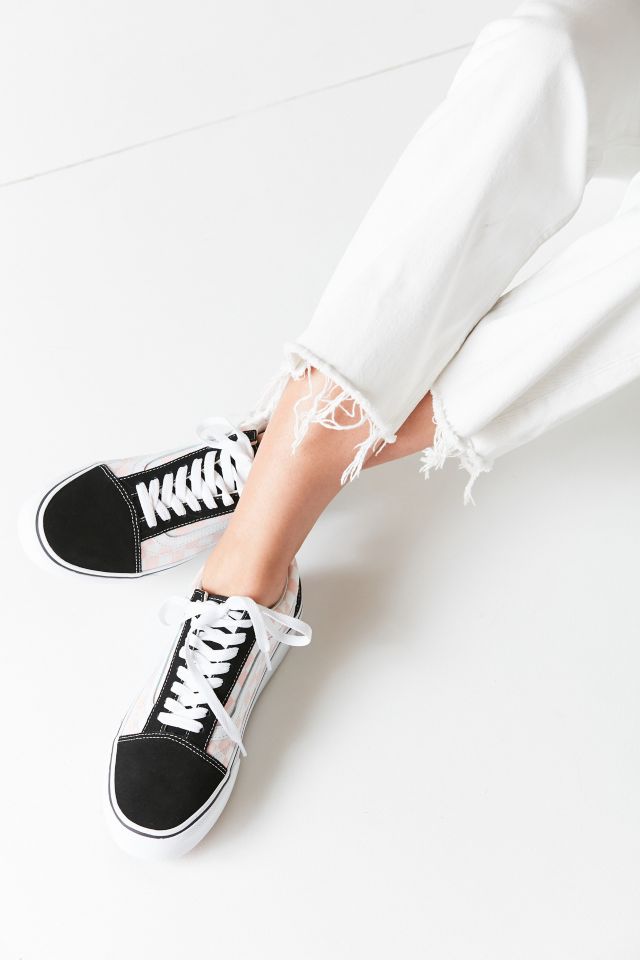 Vans Checkerboard Platform Old Skool Sneaker #4