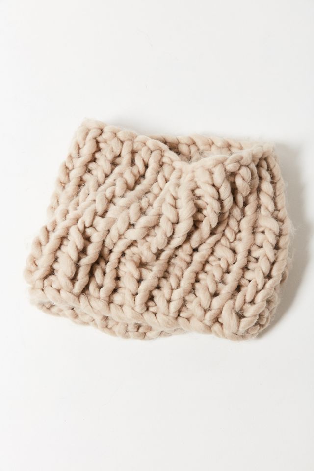 Chunky Knit Snood #1