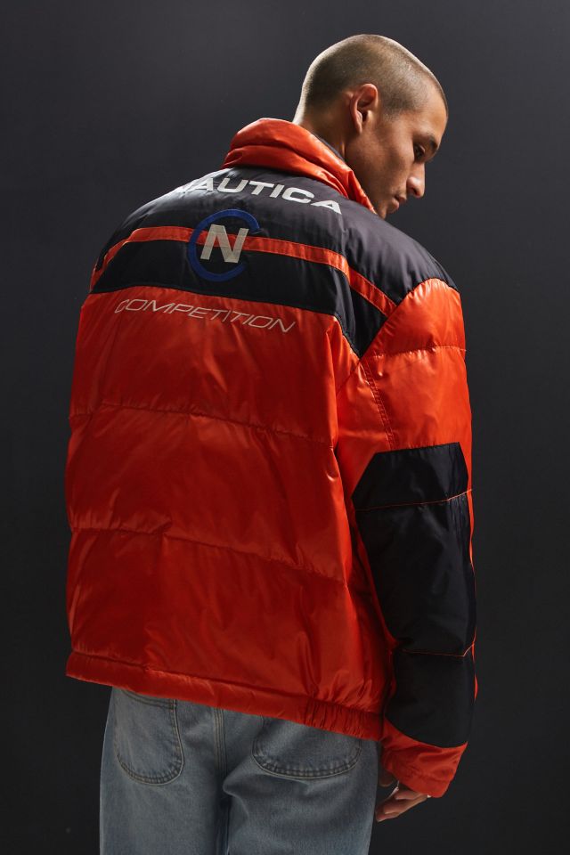 Nautica competition jacket outlet orange